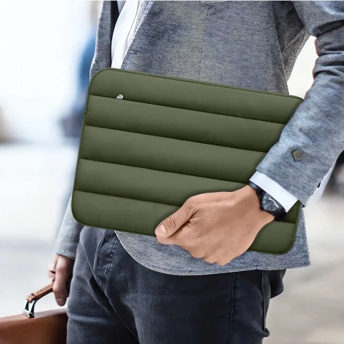 Buy Tech-Protect Fluffy Laptop 15-16 Army Green - THP4216 - {ean13} - Home Screen Store Europe