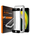 Tvrdé sklo Spigen GLAS.tR AlignMaster Apple iPhone SE 2022/SE 2020/8/7 Černá