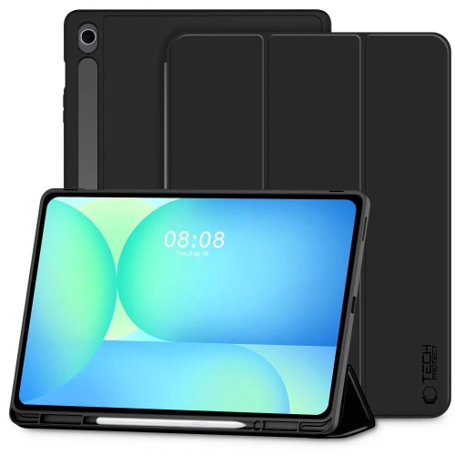 Kup Tech-Protect SmartCase Pen Samsung Galaxy Tab S10 FE+ Plus 13.1 X620 / X626b Fekete - THP4221 - {ean13} - Sklep Home Screen