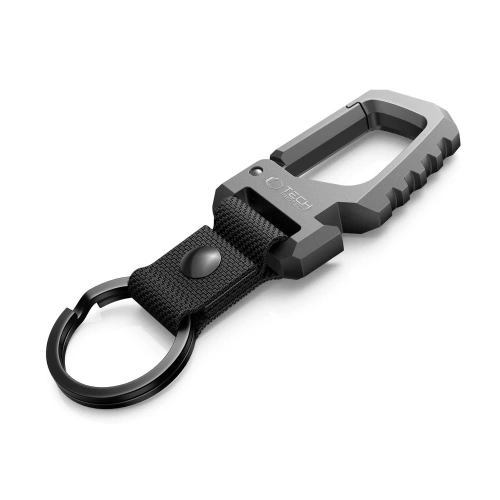 Buy Tech-Protect Slidelock Carabiner Keychain Gunmetal - THP4222 - {ean13} - Home Screen Store Europe