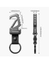 Buy Tech-Protect Slidelock Carabiner Keychain Gunmetal - THP4222 - {ean13} - Home Screen Store Europe