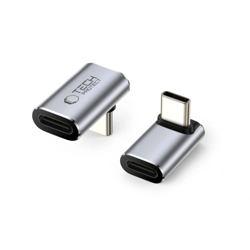 Kup Adapter kątowy USB-C / USB-C Tech-Protect Ultraboost AA02 Angle Adapter USB-C Grey - THP4224 - {ean13} - Sklep Home Screen
