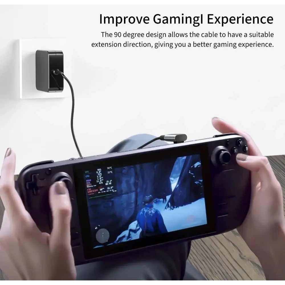 Adapter kątowy USB-C / USB-C Tech-Protect Ultraboost AA02 Angle Adapter USB-C Grey