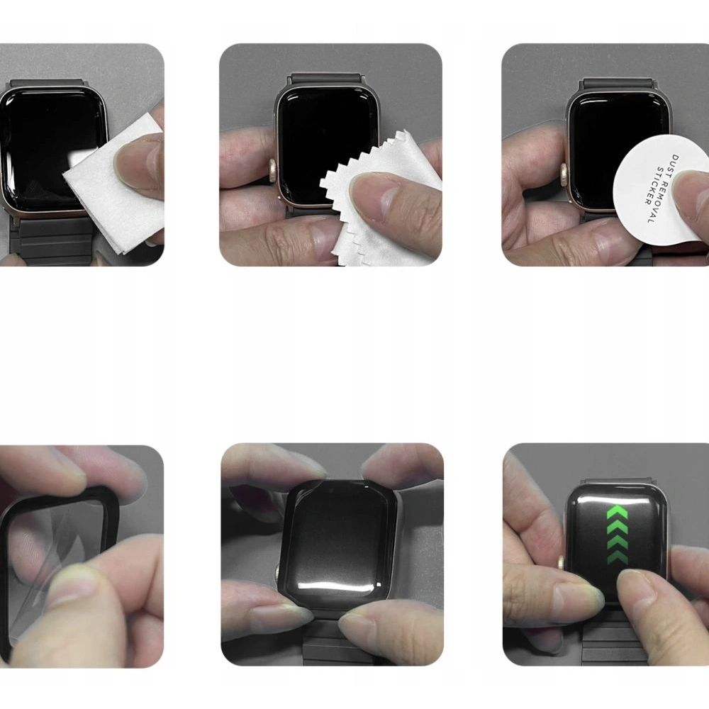 Szkło hybrydowe Tech-Protect Glass Flex+ Huawei Watch Fit 3 / 4 Black [2 PACK]