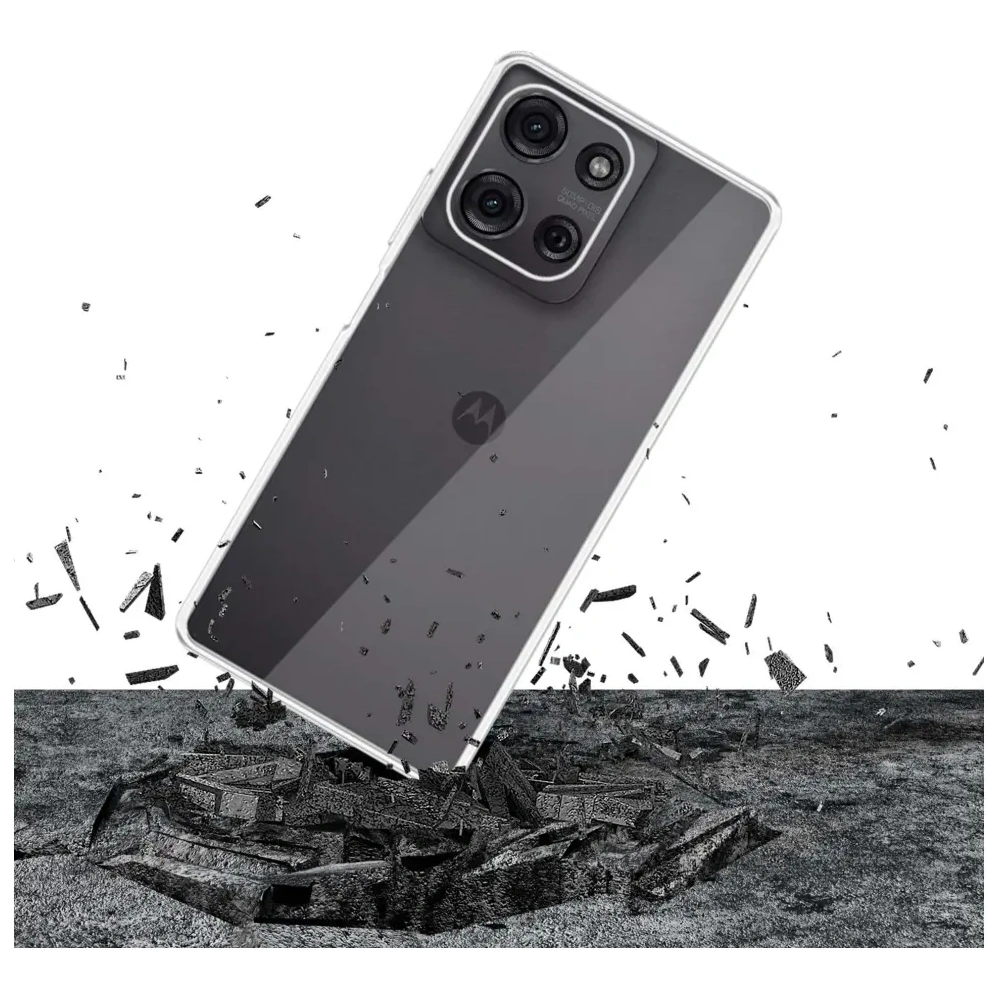 Etui 3MK Clear Case do Motorola Moto G75