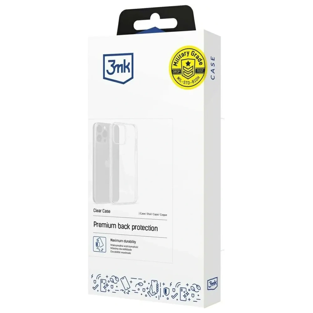 Etui 3MK Clear Case do Motorola Moto G75