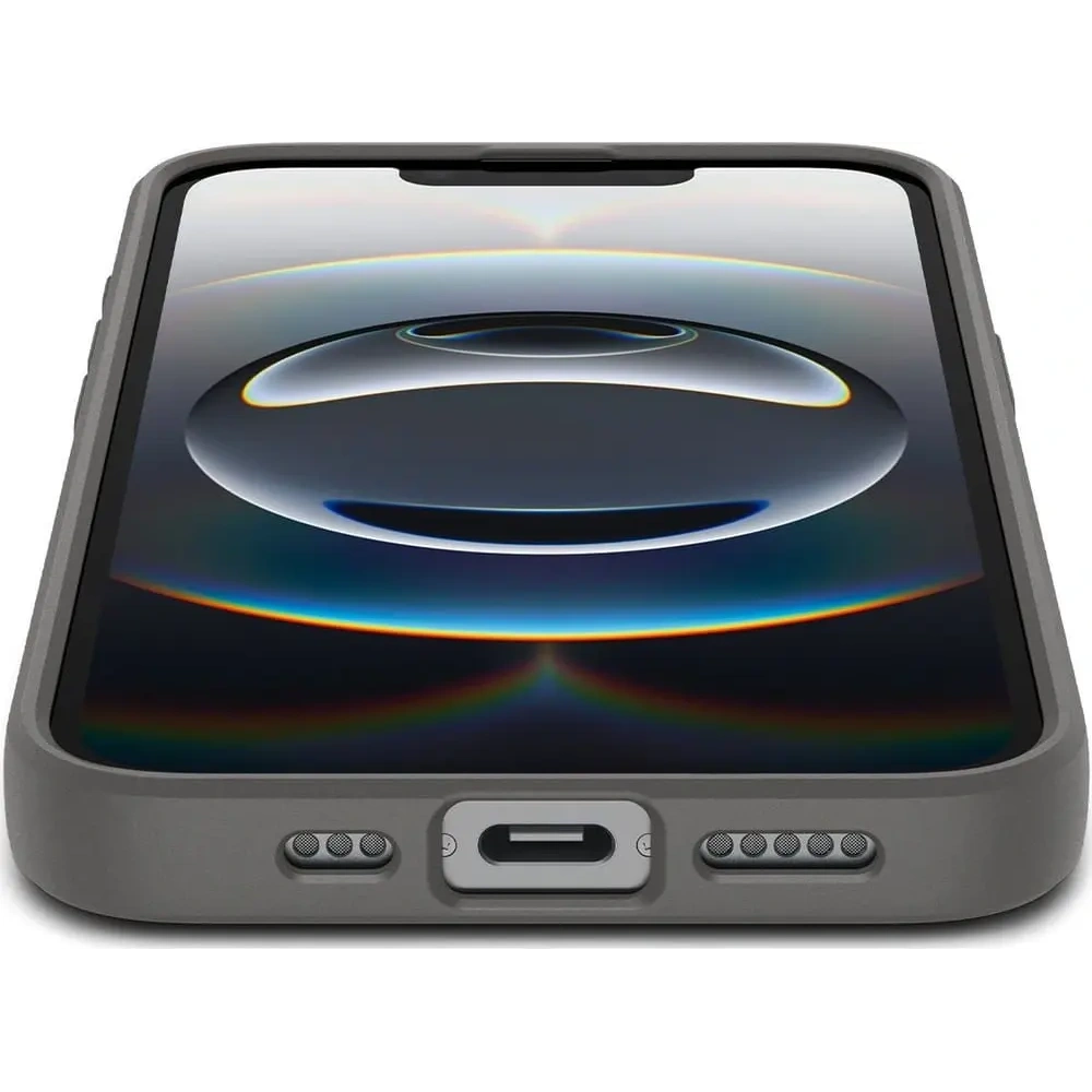 Etui Spigen Liquid Air Apple iPhone 16e Marble Gray