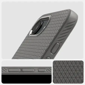 Kup Spigen Liquid Air Apple iPhone 16e Marmor Grau - SPN16772 - {ean13} - Sklep Home Screen