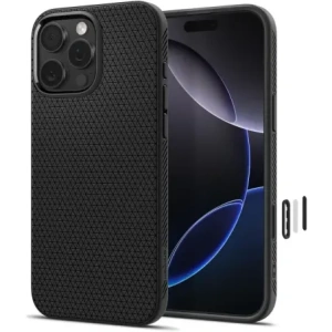 Kup Etui Spigen Liquid Air T Mag MagSafe Apple iPhone 16 Pro Max Matte Black - SPN16774 - {ean13} - Sklep Home Screen