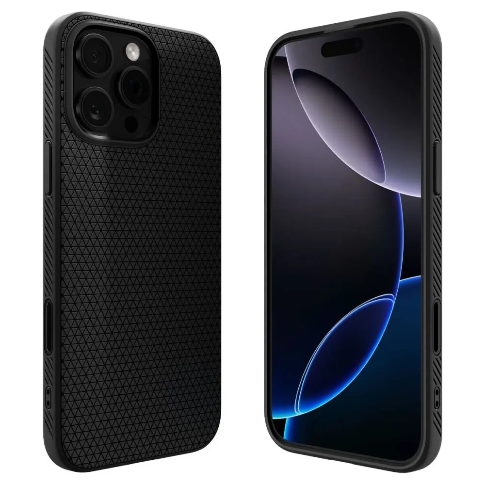 Etui Spigen Liquid Air T Mag MagSafe Apple iPhone 16 Pro Max Matte Black