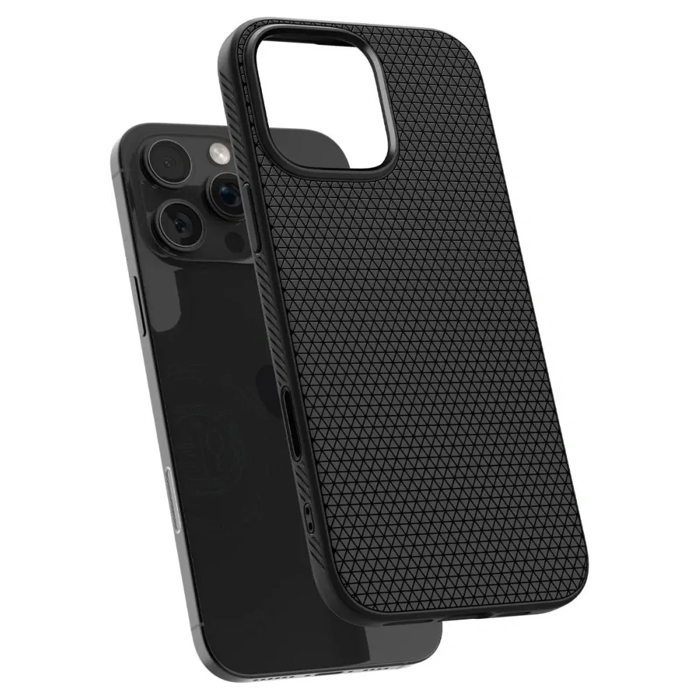 Etui Spigen Liquid Air T Mag MagSafe Apple iPhone 16 Pro Max Matte Black