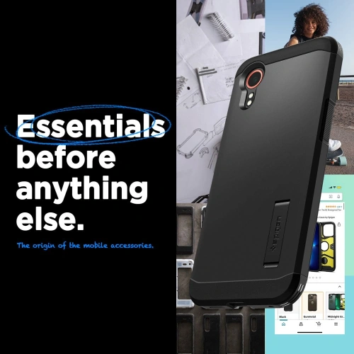 Kup Spigen Tough Armor Samsung Galaxy Xcover 7 Pro Fekete - SPN16775 - {ean13} - Sklep Home Screen