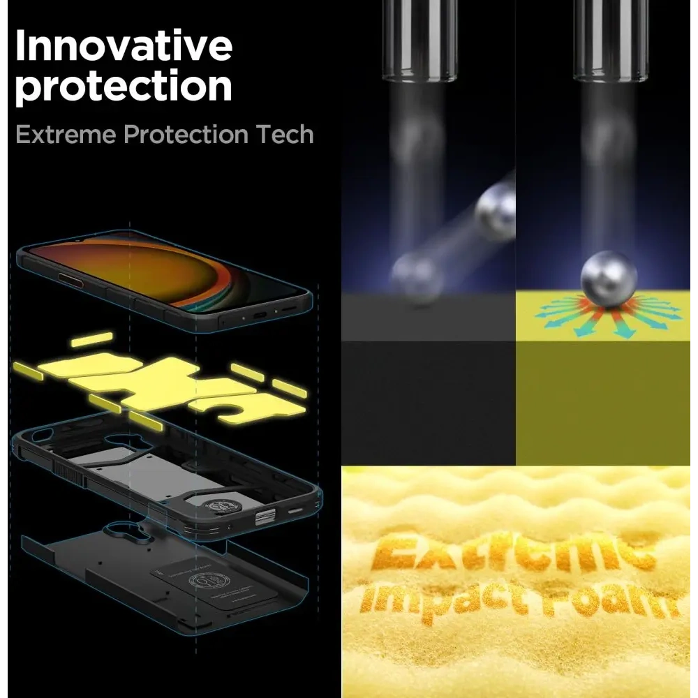 Etui Spigen Tough Armor Samsung Galaxy Xcover 7 Pro Black