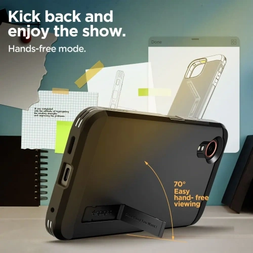 Kup Spigen Tough Armor Samsung Galaxy Xcover 7 Pro Černý - SPN16775 - {ean13} - Sklep Home Screen