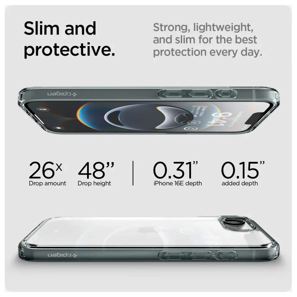 Etui Spigen Ultra Hybrid Apple iPhone 16e Space Crystal