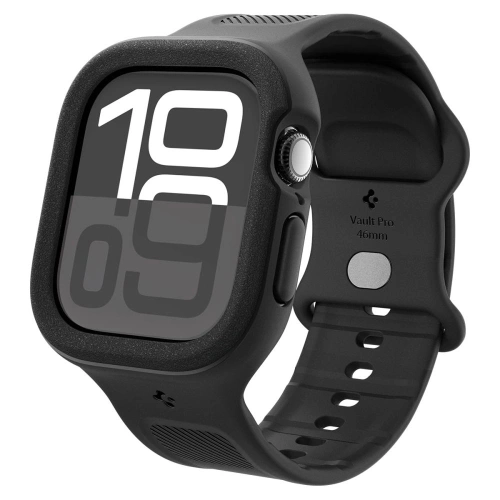 Kup Spigen Vault Pro Apple Watch 10 46mm Matt Fekete - SPN16777 - {ean13} - Sklep Home Screen