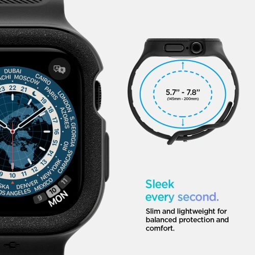 Kup Spigen Vault Pro Apple Watch 10 46mm Matná Černá - SPN16777 - {ean13} - Sklep Home Screen