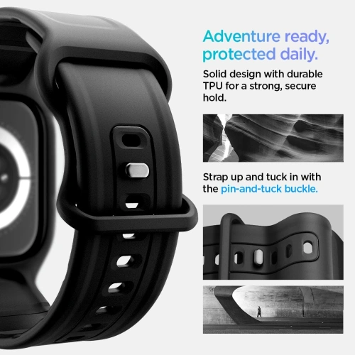 Kup Spigen Vault Pro Apple Watch 10 46mm Matná Černá - SPN16777 - {ean13} - Sklep Home Screen