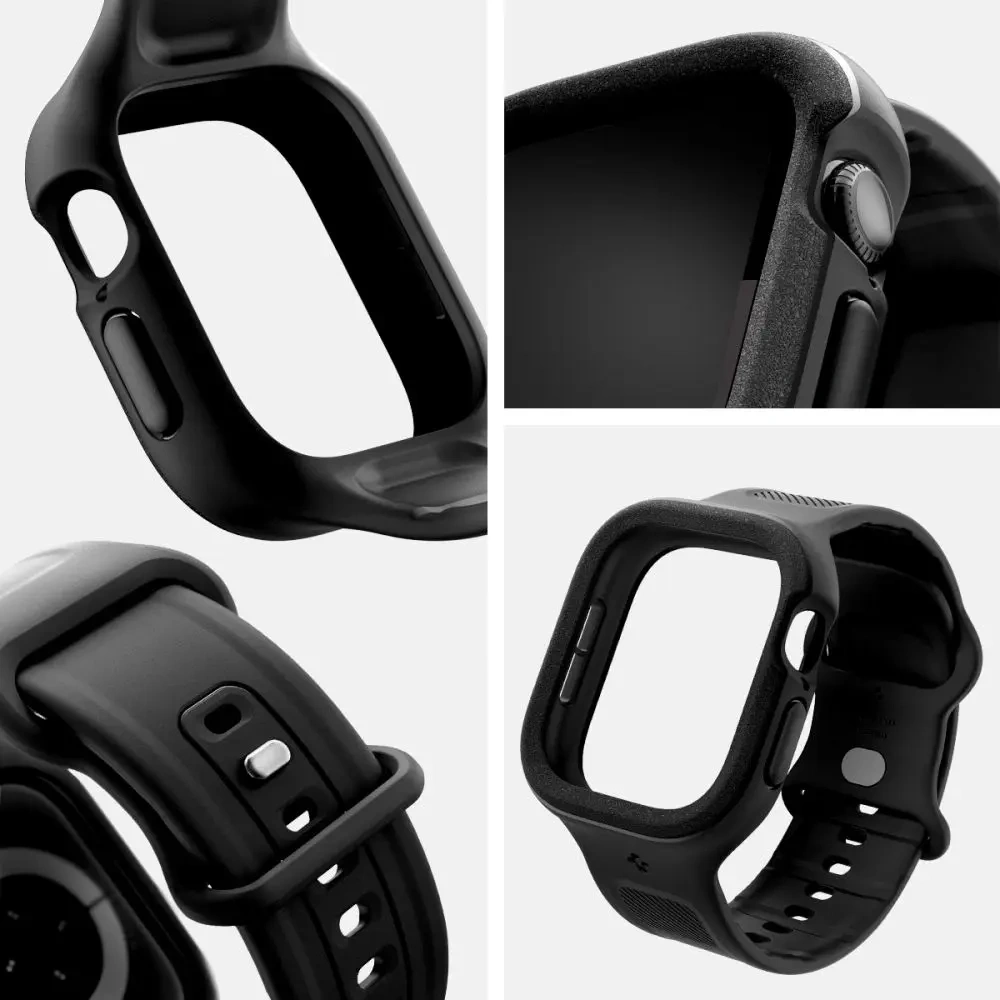 Etui z paskiem Spigen Vault Pro Apple Watch 10 / 11 42mm Matte Black