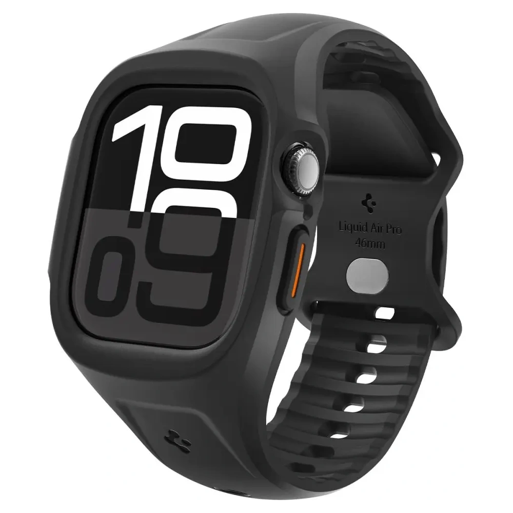Pasek Spigen Liquid Air Pro Apple Watch 10 / 11 46mm Matte Black
