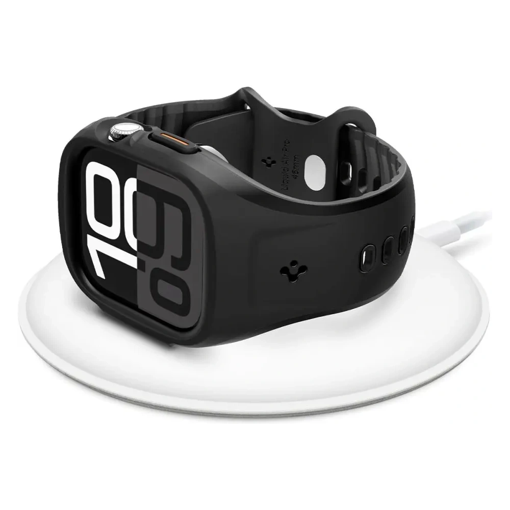 Pasek Spigen Liquid Air Pro Apple Watch 10 / 11 46mm Matte Black