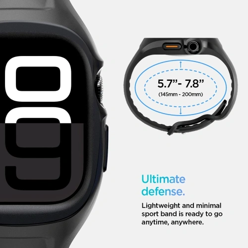 Kup Spigen Liquid Air Pro Apple Watch 10 46mm Matná černá - SPN16779 - {ean13} - Sklep Home Screen