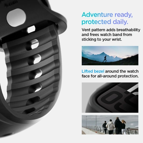 Kup Spigen Liquid Air Pro Apple Watch 10 46mm Matná černá - SPN16779 - {ean13} - Sklep Home Screen