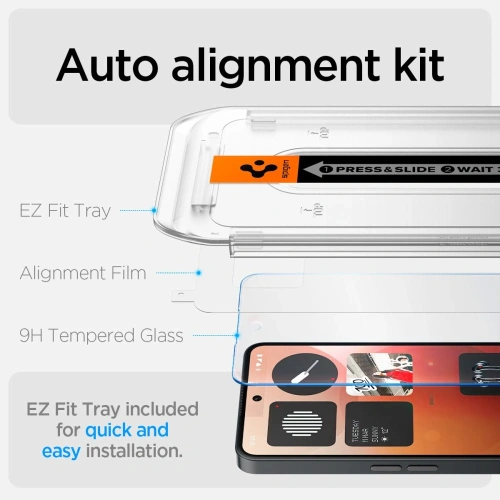 Buy Spigen Glas.tr ez Fit Nothing Phone 3a / 3a Pro Clear - SPN16780 - {ean13} - Home Screen Store Europe