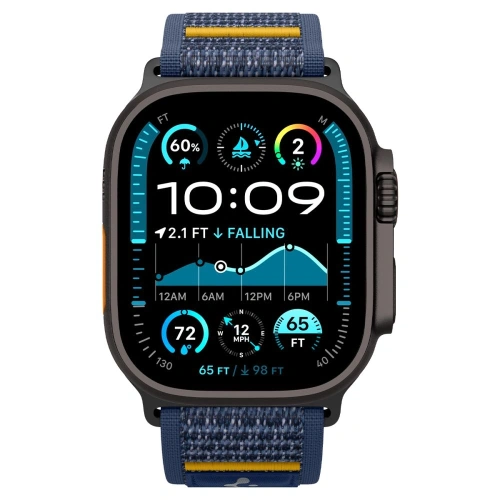 Buy Spigen Athlex Air Apple Watch 6/7/8/9/10/SE/Ultra 1/2 44/45/46/49mm Active Navy - SPN16782 - {ean13} - Home Screen Store Europe