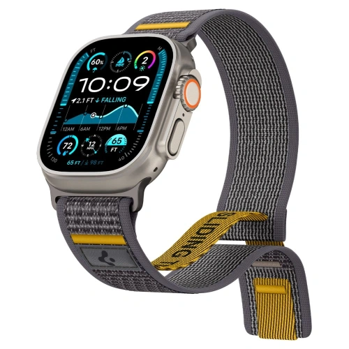 Kup Pasek Spigen Athlex Air Apple Watch 6/7/8/9/10/SE/Ultra 1/2 44/45/46/49mm Active Gray - SPN16783 - {ean13} - Sklep Home Screen