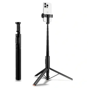 Buy Spigen S541W Bluetooth Selfie Stick Tripod Black - SPN16785 - {ean13} - Home Screen Store Europe
