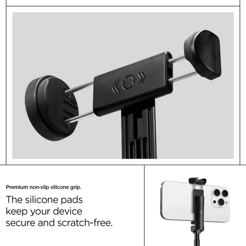 Buy Spigen S541W Bluetooth Selfie Stick Tripod Black - SPN16785 - {ean13} - Home Screen Store Europe