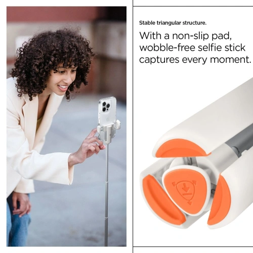Kup Spigen S541W Bluetooth Selfie Stick Tripod Bej Dune - SPN16786 - {ean13} - Sklep Home Screen