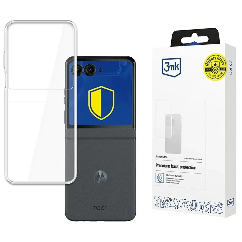 Etui 3MK Clear Case do Motorola Razr 50