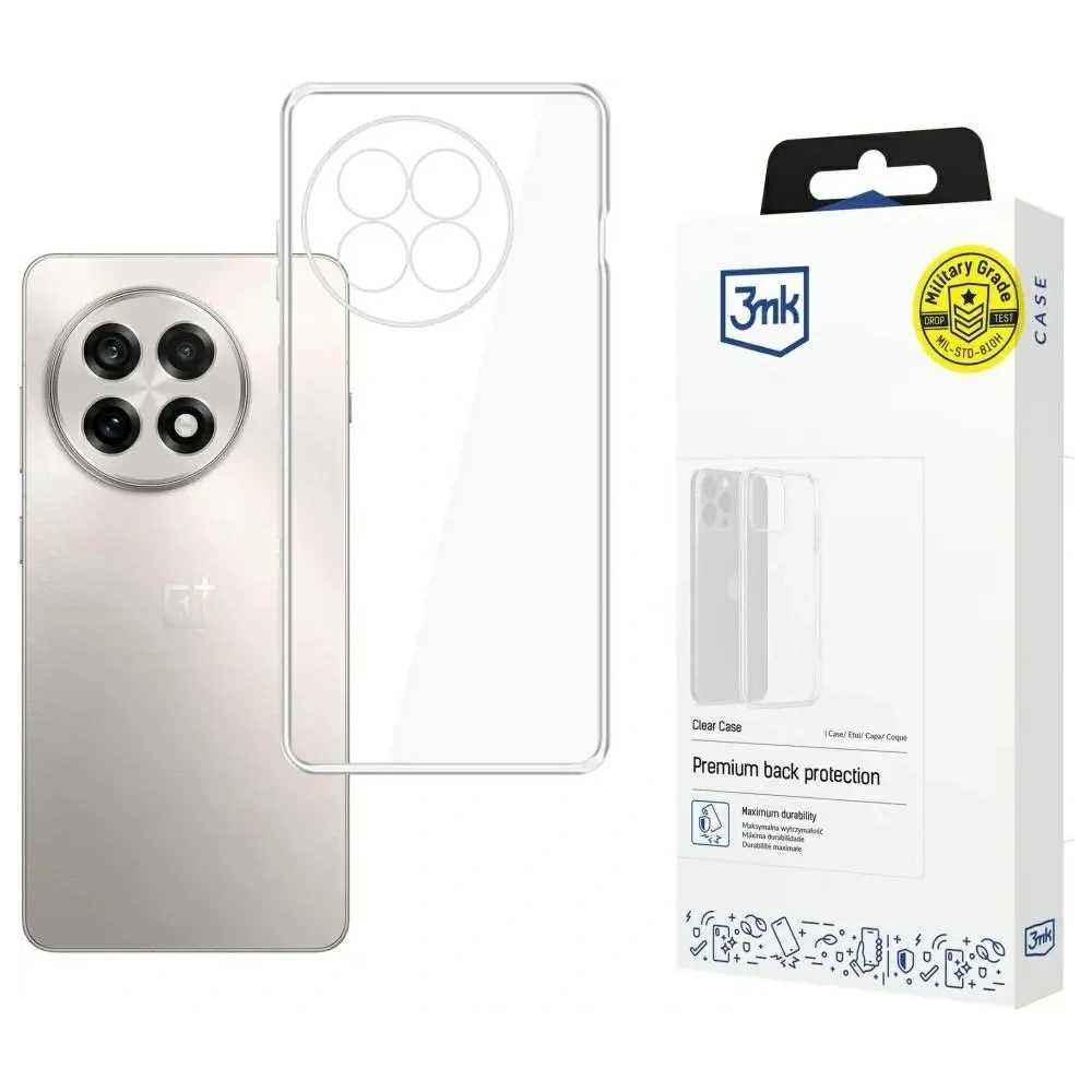 Etui 3MK Clear Case do OnePlus 13R / Ace 5