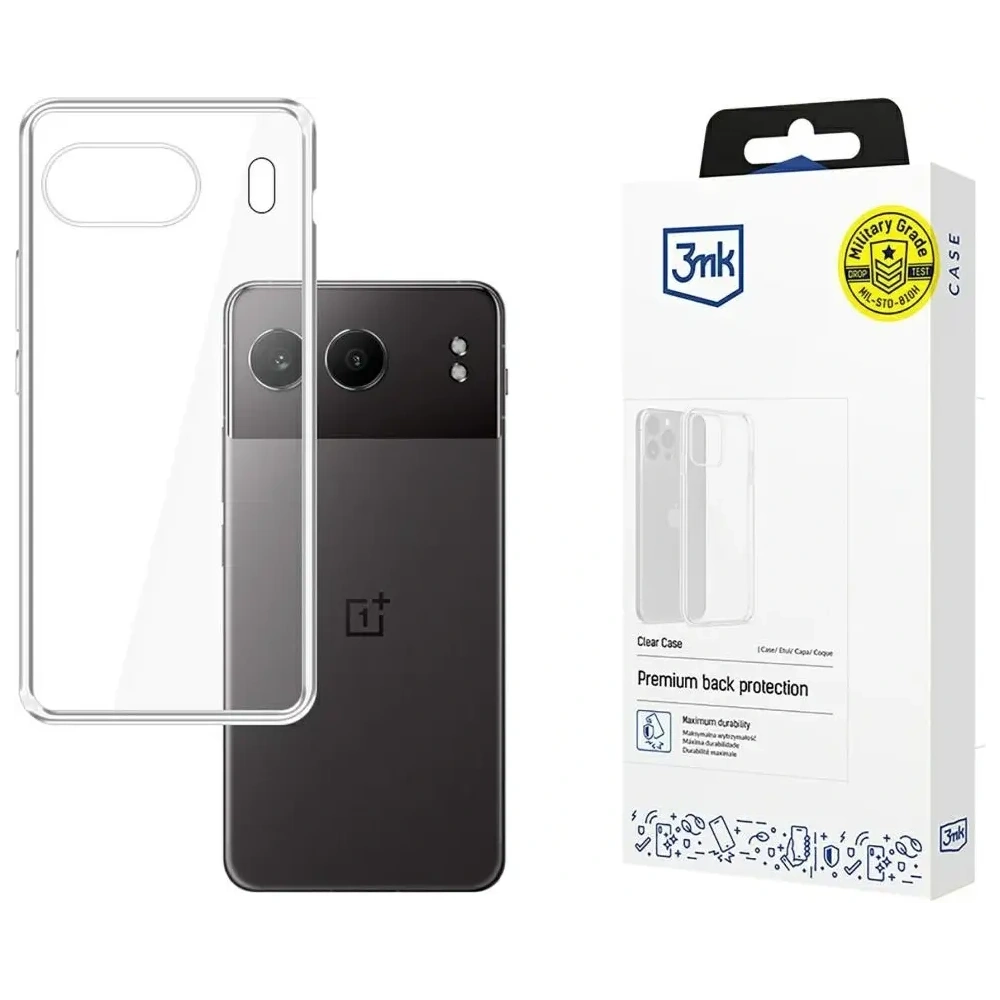 Etui 3MK Clear Case do OnePlus Nord 4