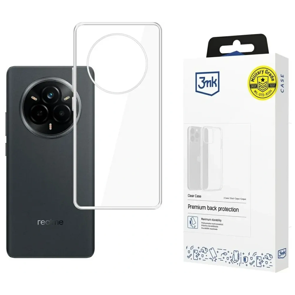 Etui 3MK Clear Case do Realme 14 Pro