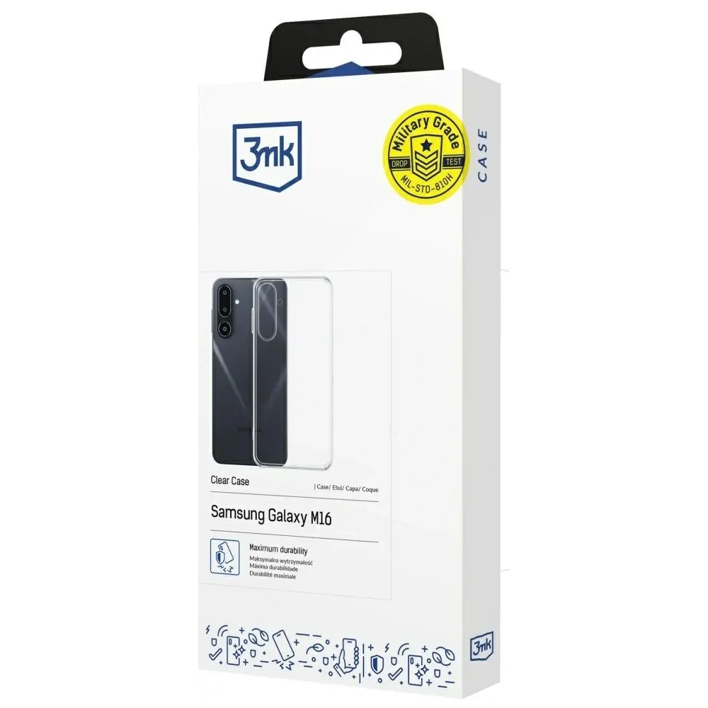 Etui 3MK Clear Case do Samsung Galaxy M16 5G