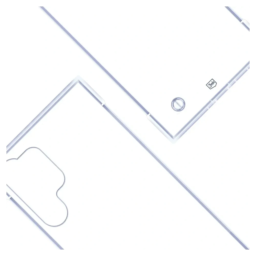 Etui 3MK Just20g Clear Case do Samsung Galaxy S23 Ultra