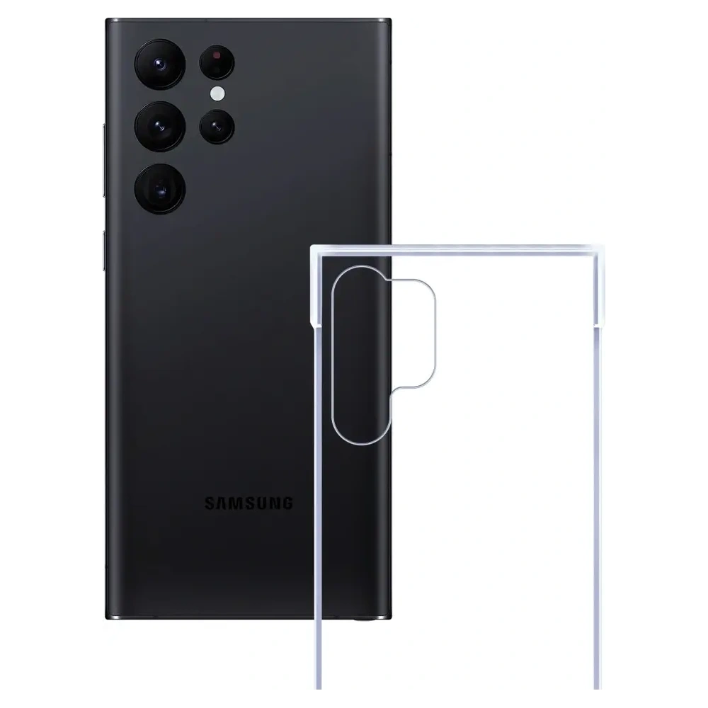 Etui 3MK Just20g Clear Case do Samsung Galaxy S23 Ultra