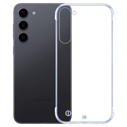 Etui 3MK Just20g Clear Case do Samsung Galaxy S23+ Plus