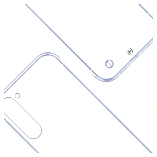 Etui 3MK Just20g Clear Case do Samsung Galaxy S23+ Plus