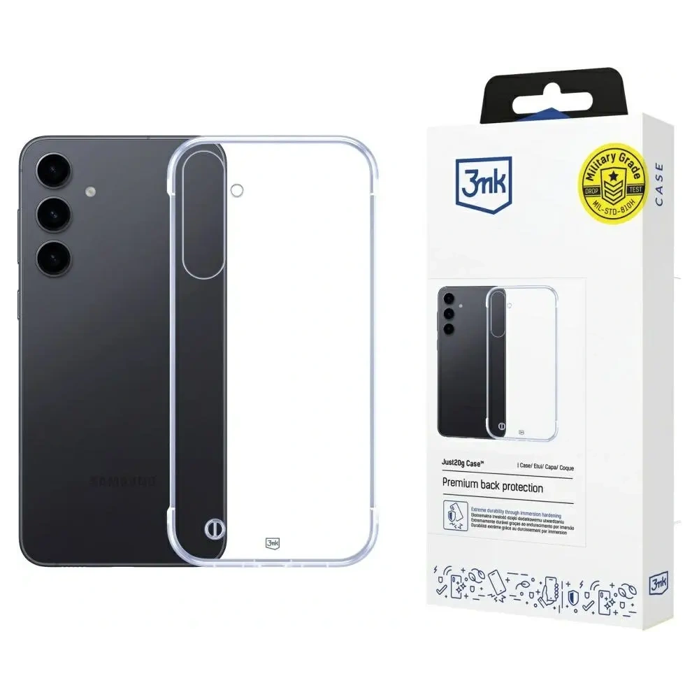 Etui 3MK Just20g Clear Case do Samsung Galaxy S24