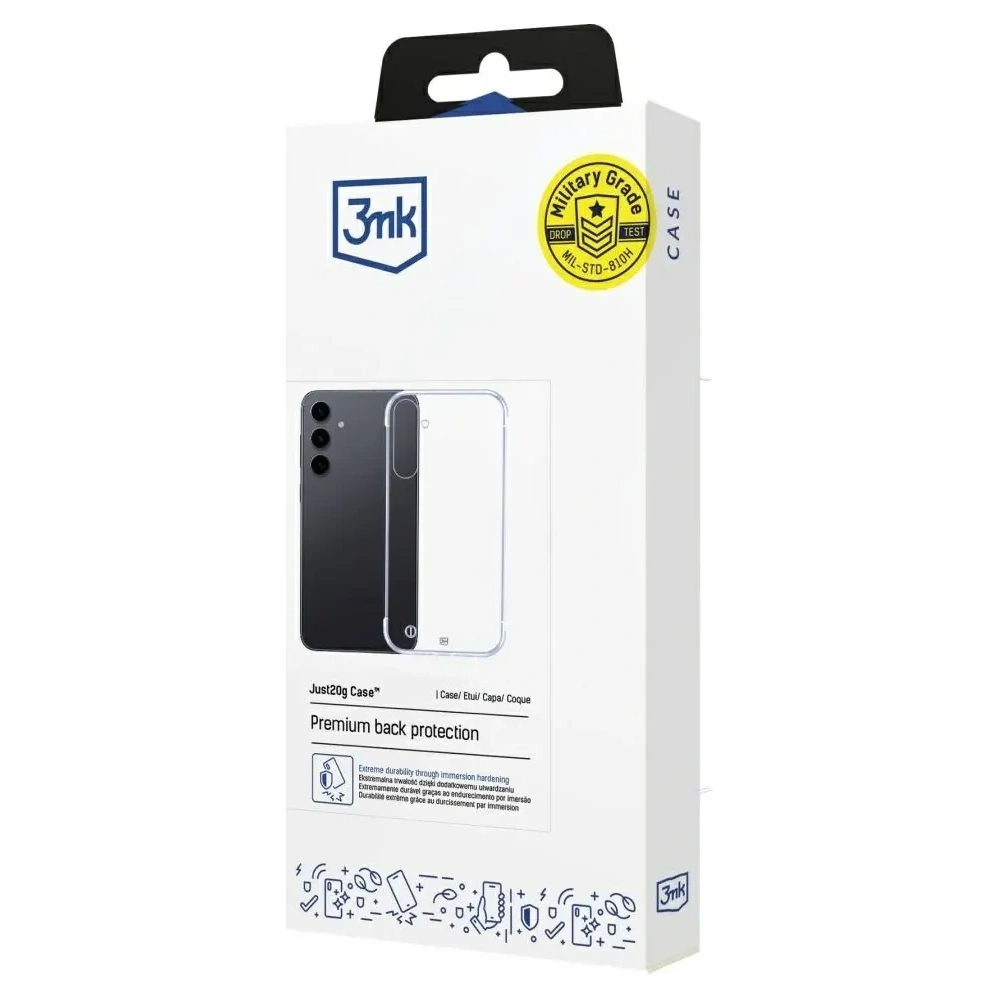Etui 3MK Just20g Clear Case do Samsung Galaxy S24