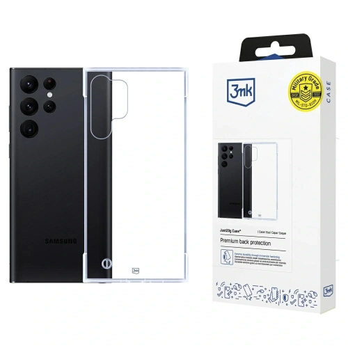 Kup Etui 3MK Just20g Clear Case do Samsung Galaxy S24 Ultra - 3MK16369 - {ean13} - Sklep Home Screen
