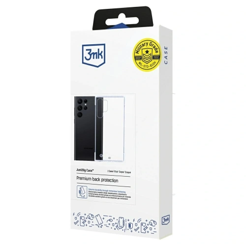 Kup Etui 3MK Just20g Clear Case do Samsung Galaxy S24+ Plus - 3MK16370 - {ean13} - Sklep Home Screen