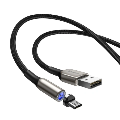 Kup Baseus Magnetisches Mikro-USB-Kabel Zink 2A 1m (schwarz) - BSU1518BLK - {ean13} - Sklep Home Screen