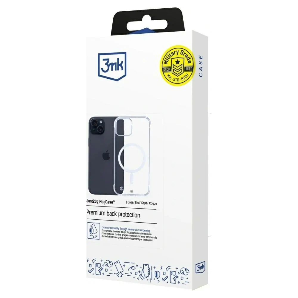 Etui 3MK Just20g MagCase do Apple iPhone 15