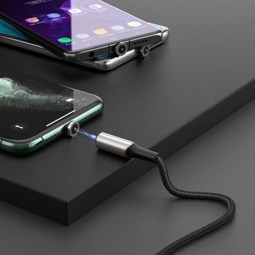 Kup Baseus Magnetisches Mikro-USB-Kabel Zink 2A 1m (schwarz) - BSU1518BLK - {ean13} - Sklep Home Screen