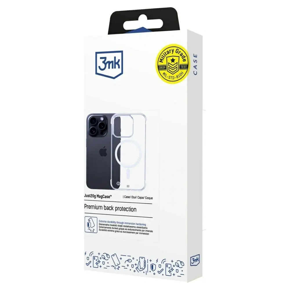 Etui 3MK Just20g MagCase do Apple iPhone 15 Pro Max